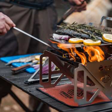 The The Otzi Flat Pack RV Grill