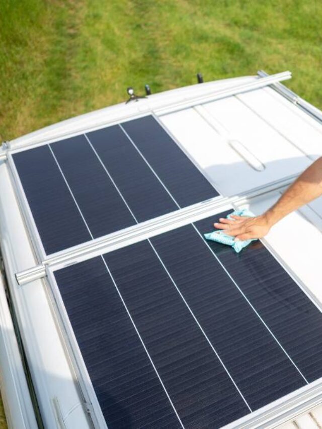 How To: Cleaning Your RV Solar Panels